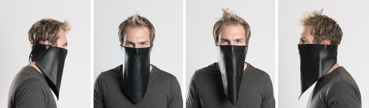 Leather Triangle Masks