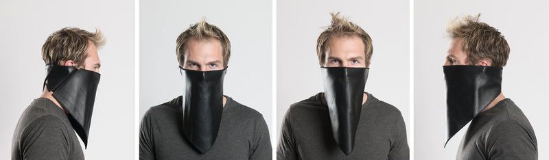 Leather Triangle Masks