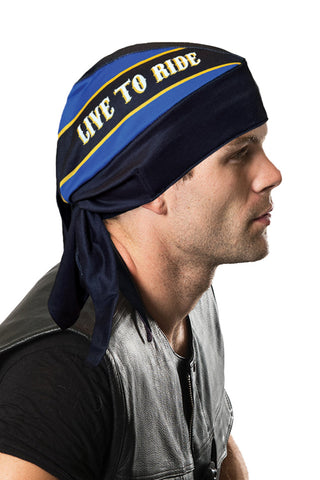 LIVE TO RIDE Bar Full-Head Wrap