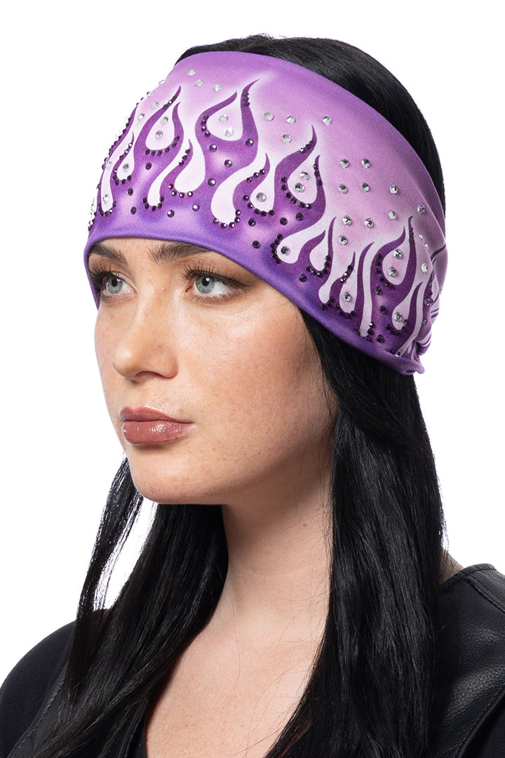 帽子 EC melodi Black & Purple Star Studded EC Melodi Black Purple Star Studded Hat - メルカリ