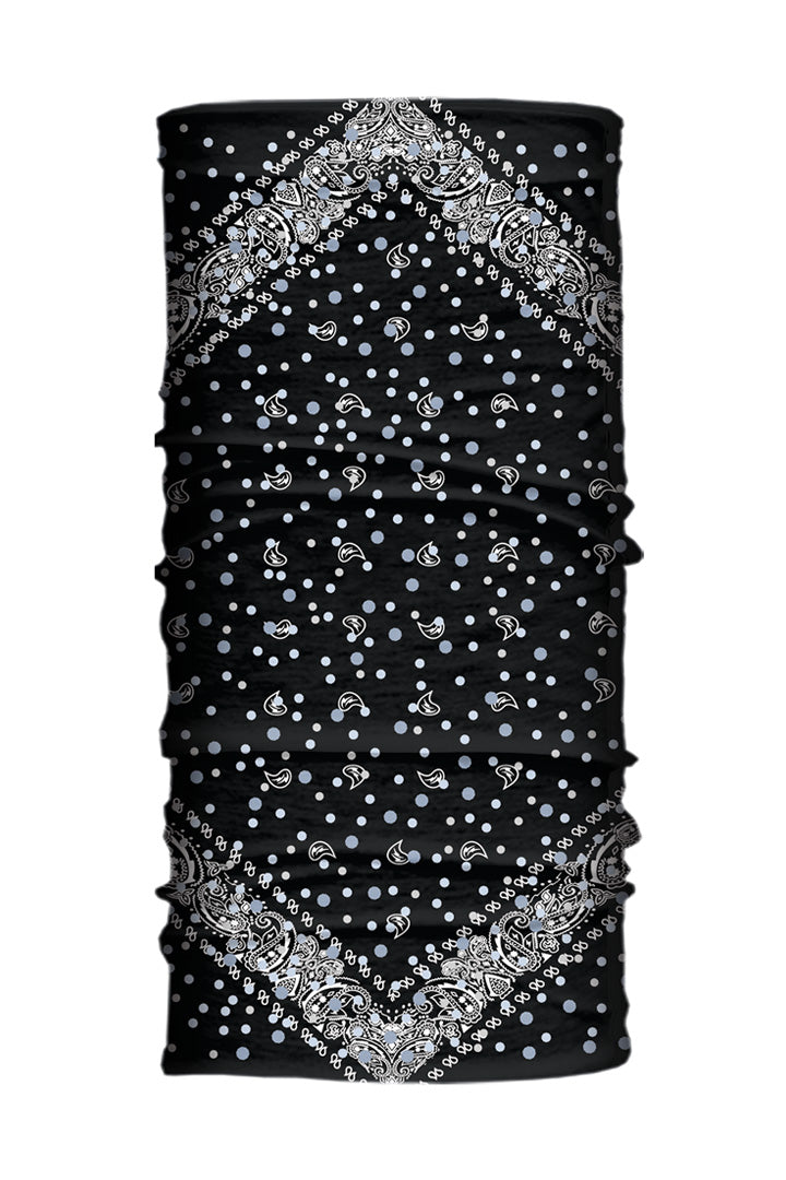 Black Paisley w/Gems Winter Weight EZ Tube – Hair Glove