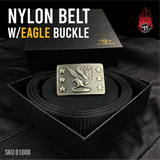 Nylon Belt w/Eagle Buckle