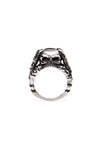  - Stainless Steel Ring - Black Zircon Skull Claws Ring - 2