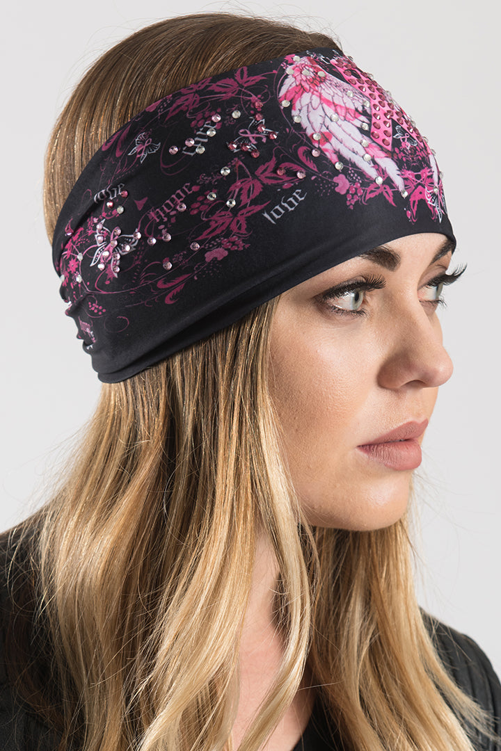 Hair Glove Ez Bands Soaker Series - Stretchy Headbands For Bikers, Work, Or Active Wear