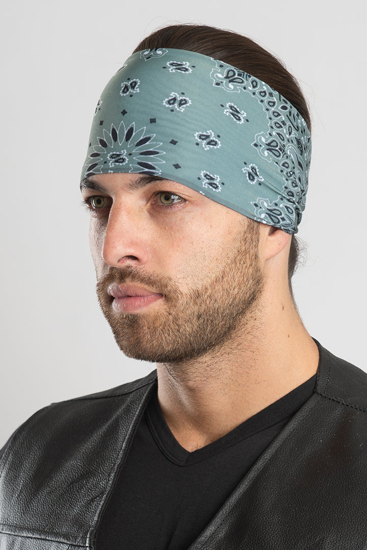 Green Bandana Ez Bandz Soaker Series Hair Glove