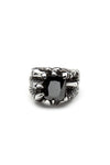  - Stainless Steel Ring - Black Zircon Ring - 1