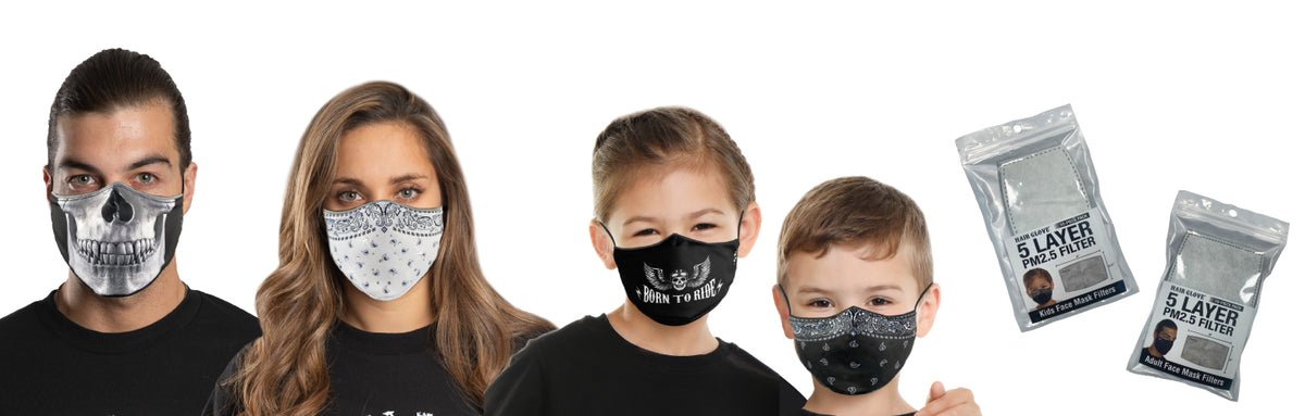 Filter Mask Sets- Adult & Kids