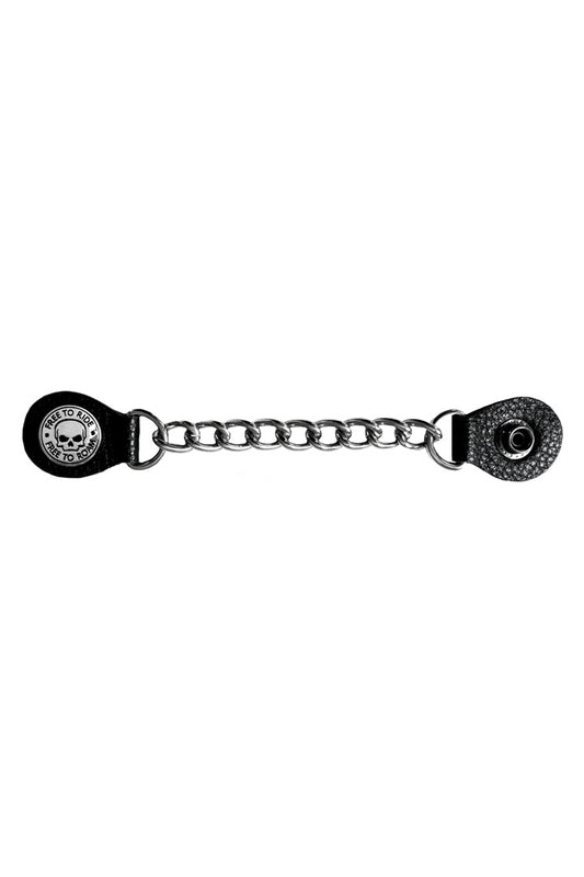 FREE TO RIDE Skull 7" Men's Vest Extender
