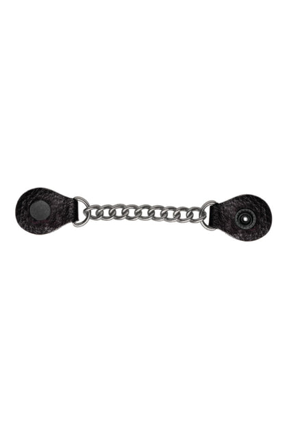 Plain Black 7" Men's Vest Extender