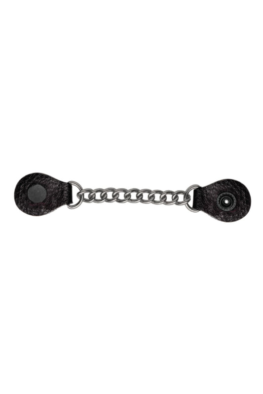 Plain Black 7" Men's Vest Extender