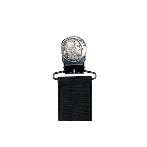 Buffalo Coin Boot Stirrup Set