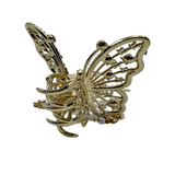 1" Bling Butterfly Jaw Clip Pack of 2