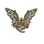1" Bling Butterfly Jaw Clip Pack of 2
