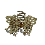 1" Bling Butterfly Jaw Clip Pack of 2