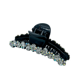 2" Clear Crystal Jaw Clip Pack of 3