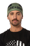 Proud American Perforated Full-Head Wrap (w/Hidden Elastic Band)