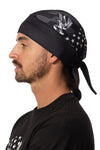 Eagle Perforated Full-Head Wrap (w/Hidden Elastic Band)