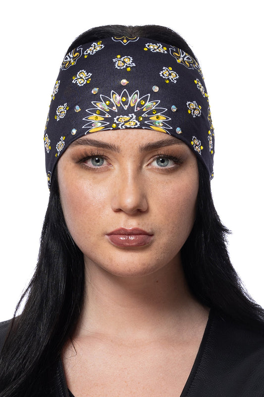 Dandelion Paisley w/Gems Ez Bandz