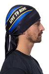 LIVE TO RIDE Bar Full-Head Wrap