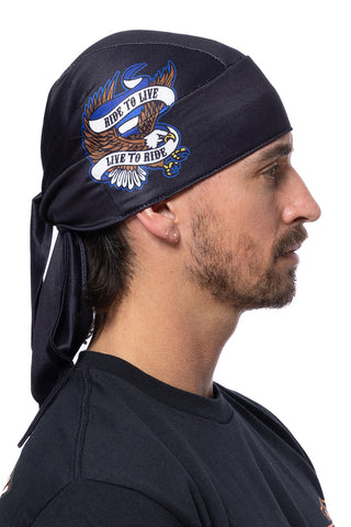 Eagle Lapis Blue Full-Head Wrap