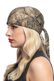 Bling Forest Camo Full-Head Wrap