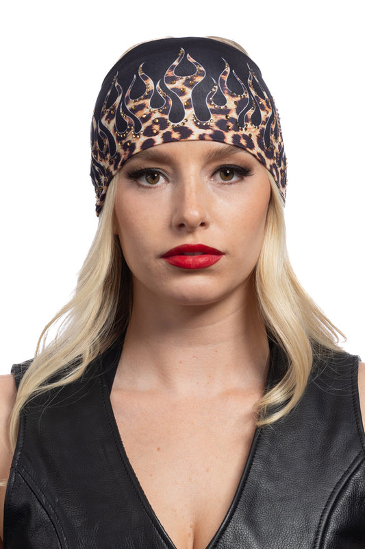 Leopard Flames w/Gems EZ Bandz