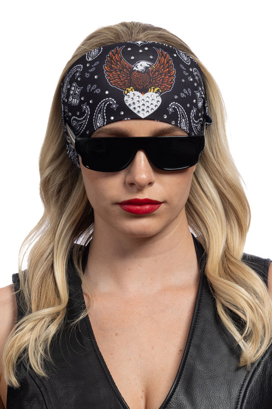 Eagle & Paisley w/Gems Shades Holder EZ Bandz