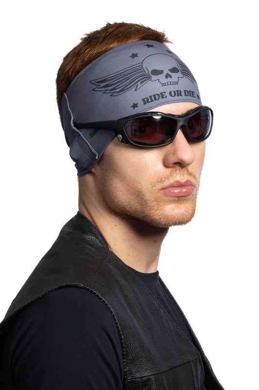Skull w/Wings Shades Holder EZ Bandz