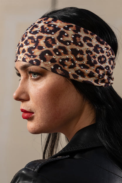 Bling'd Leopard Rally Headband