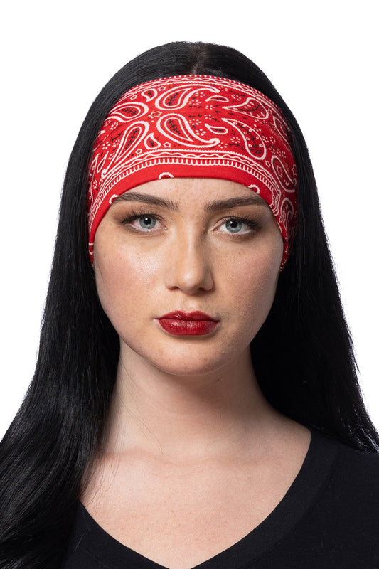 Red Bandana Rally Headband