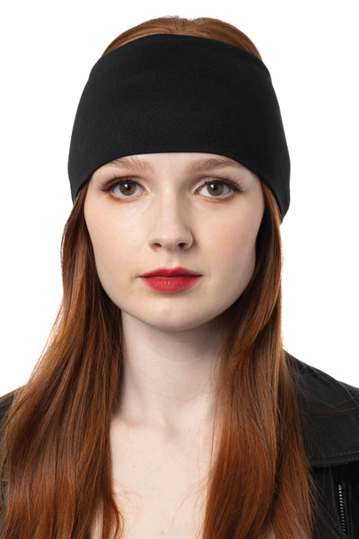 Solid Black EZ Bandz Winter Weight – Hair Glove