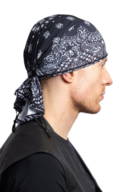 Black Paisley Soaker Series EZ Tube w/Ear Loop
