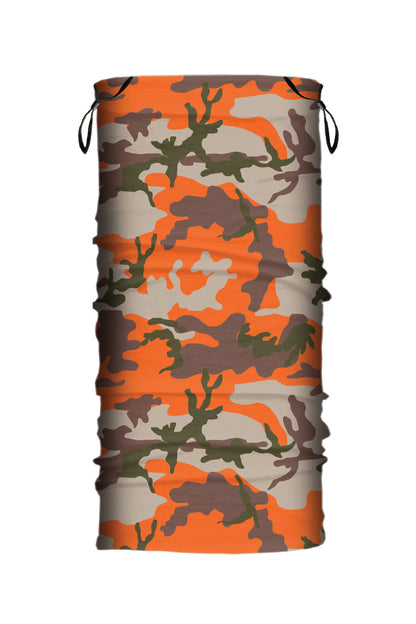 Orange Camo Soaker Series EZ Tube w/Ear Loop