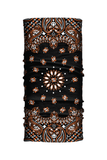 Black & Orange Paisley Winter Weight EZ Tube
