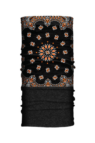 Black & Orange Paisley Polar Weight EZ Tube
