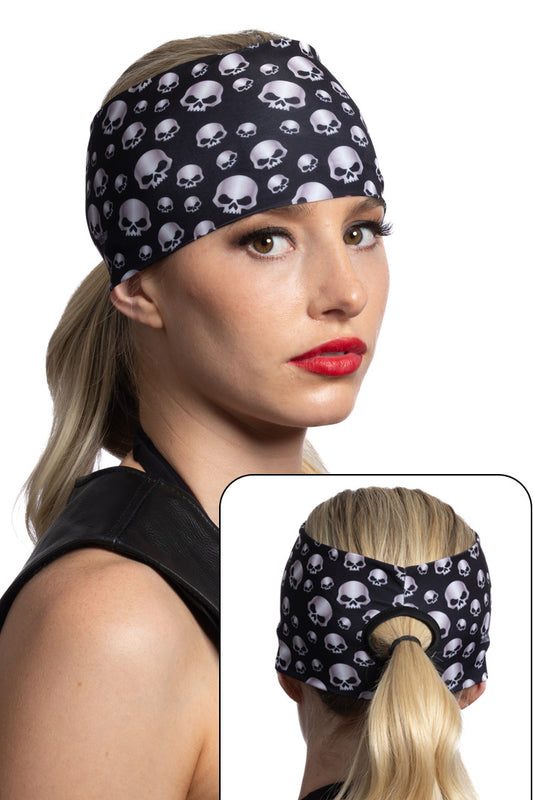 HG Skull Ponytail EZ Bandz Soaker Series