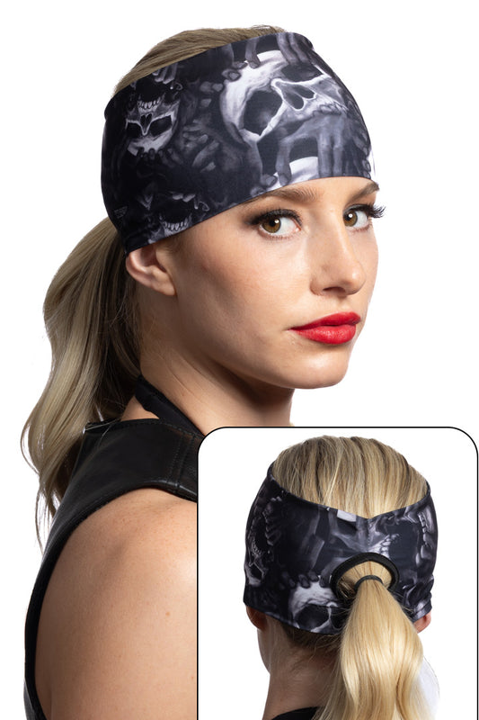 Evil Skulls Ponytail EZ Bandz Soaker Series