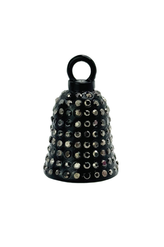 Black w/Black Hematite Bling Defender Bell