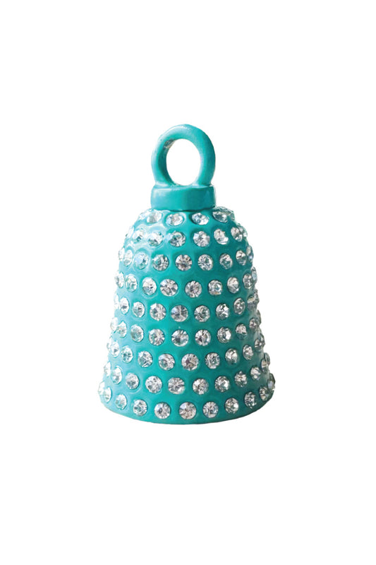 Bright Aqua w/Clear Bling Defender Bell