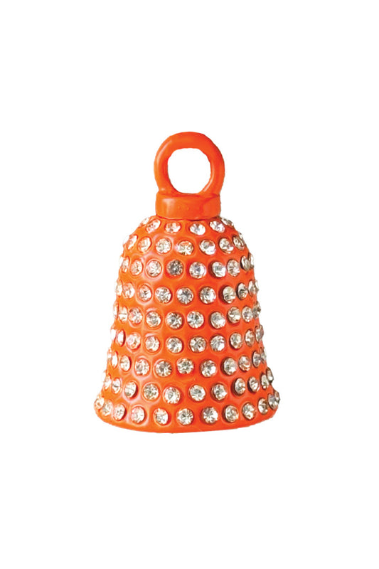 Orange w/Clear Bling Defender Bell