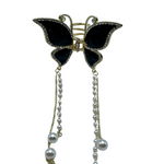 1" Bling Butterfly Jaw Clip Pack of 2