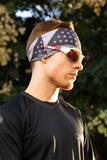 Gray Patriotic Shades Headband