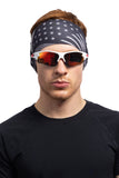 Gray Patriotic Shades Headband