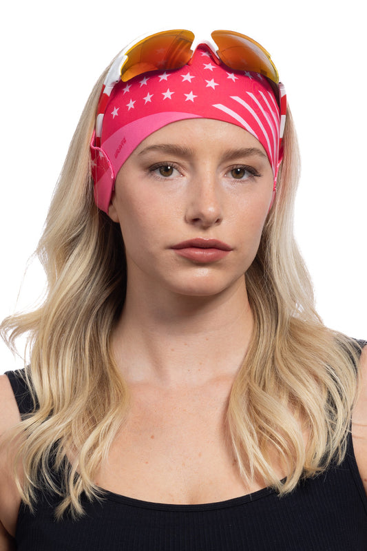 Pink Patriotic Shades Headband