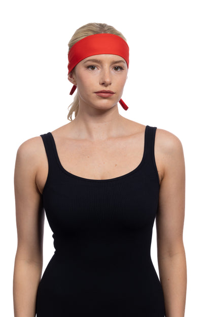 Tie Headband Solid Color