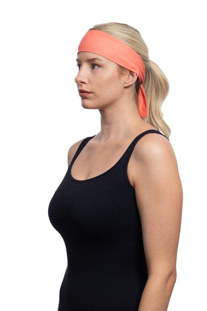Tie Headband Solid Color