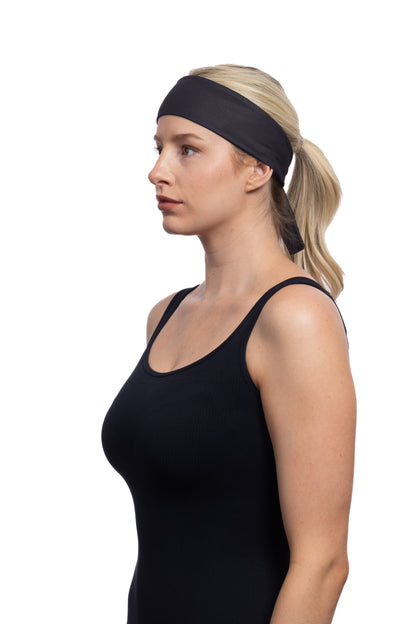 Tie Headband Solid Color