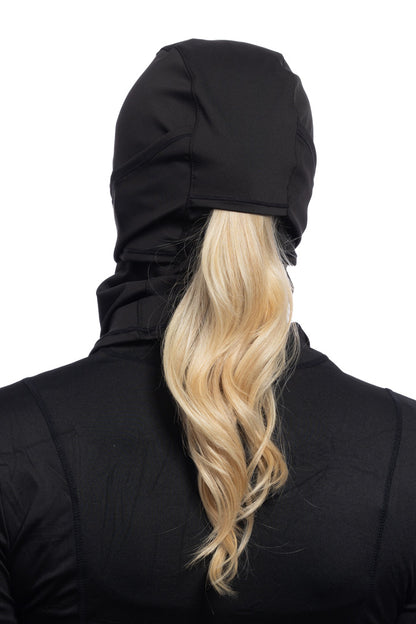 Solid Black Multi-Functional Balaclava Light Weight