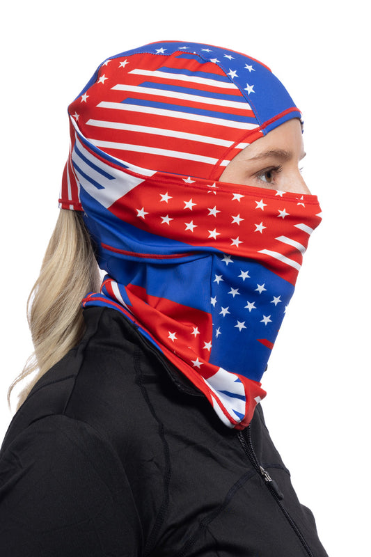 Patriotic Multi-Functional Balaclava Light Weight