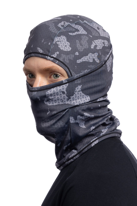 Dark Gray Camo Multi-Functional Balaclava Light Weight